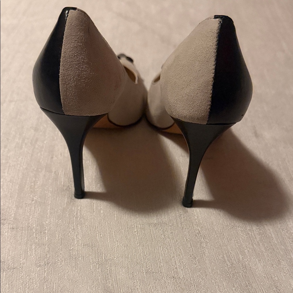 Constança Basto Black and Cream Women Shoes - Picture 3 of 7